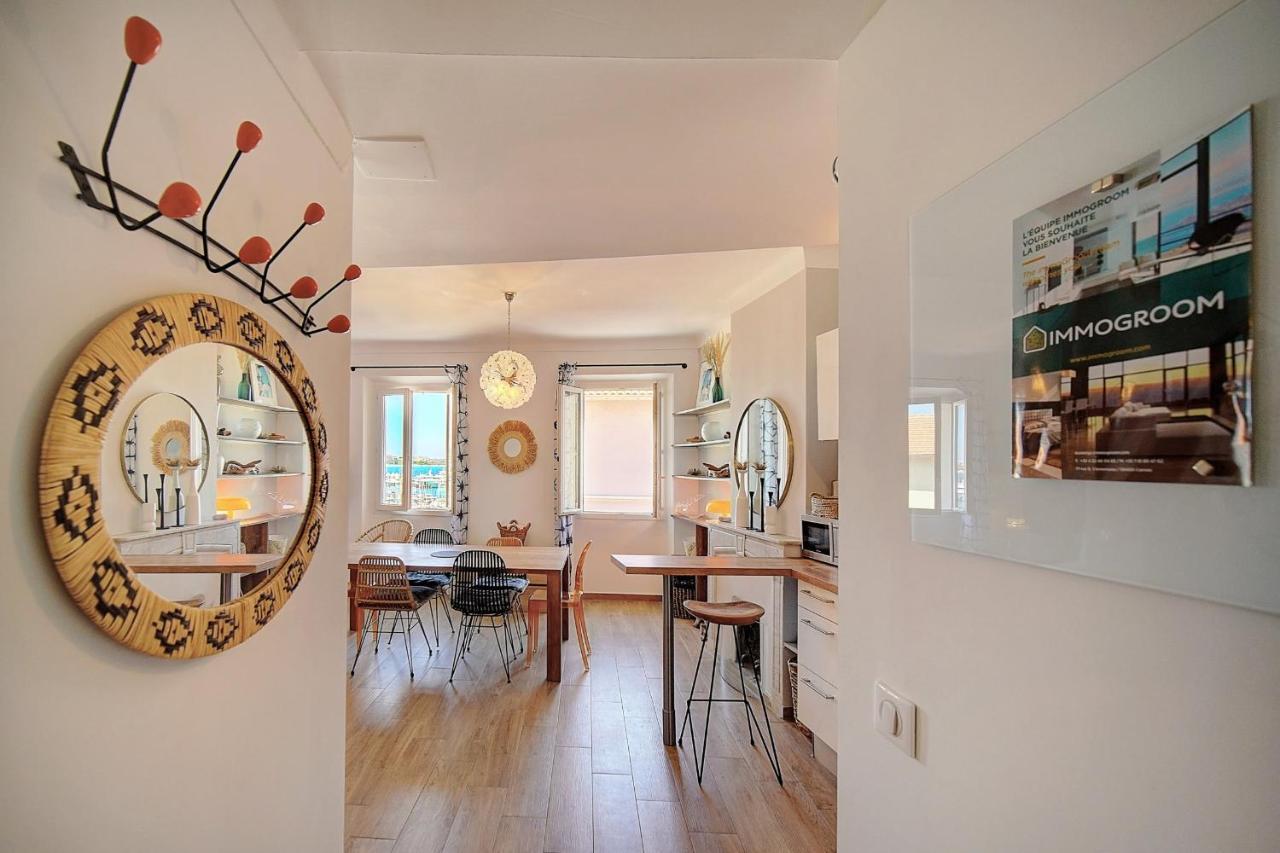 Immogroom - Sea View Apartment - 3 Min From Beach - Ac Cannes Eksteriør bilde